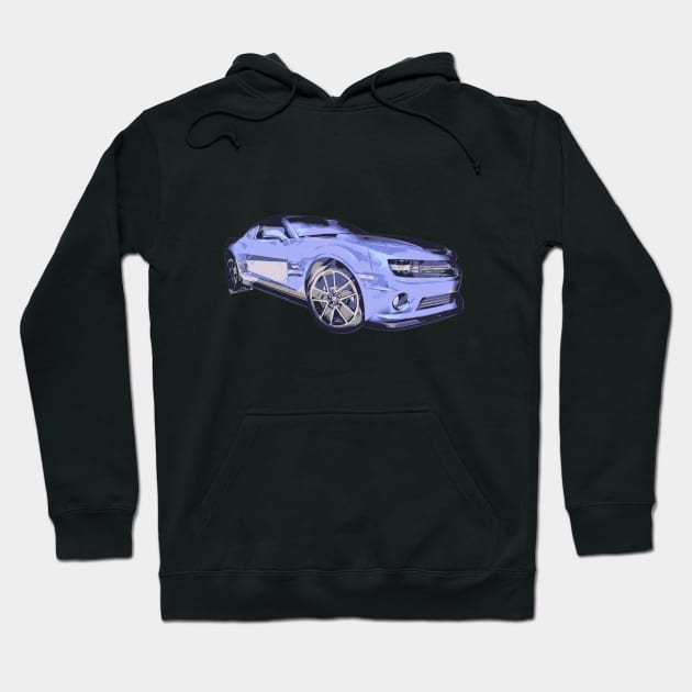 2013 Hot Wheels Camaro Redux Hoodie by vivachas